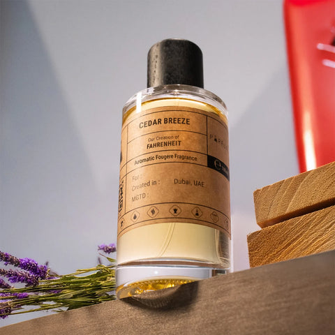 Our Creation of Dior's Fahrenheit Perfume - Nordic Souk fragrance 